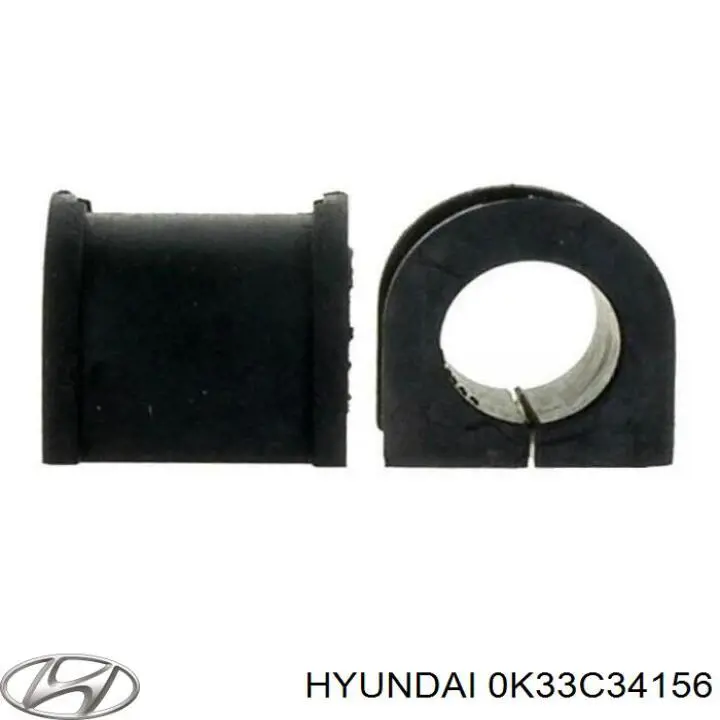 341560K33C Hyundai/Kia втулка стабилизатора переднего