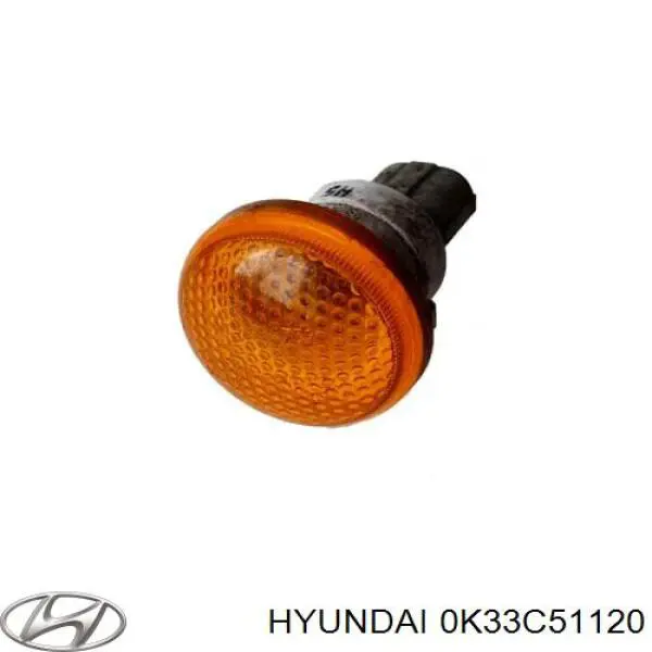 Повторитель поворота в крыло Hyundai/Kia 0K33C51120 цена, от 11.31 USD