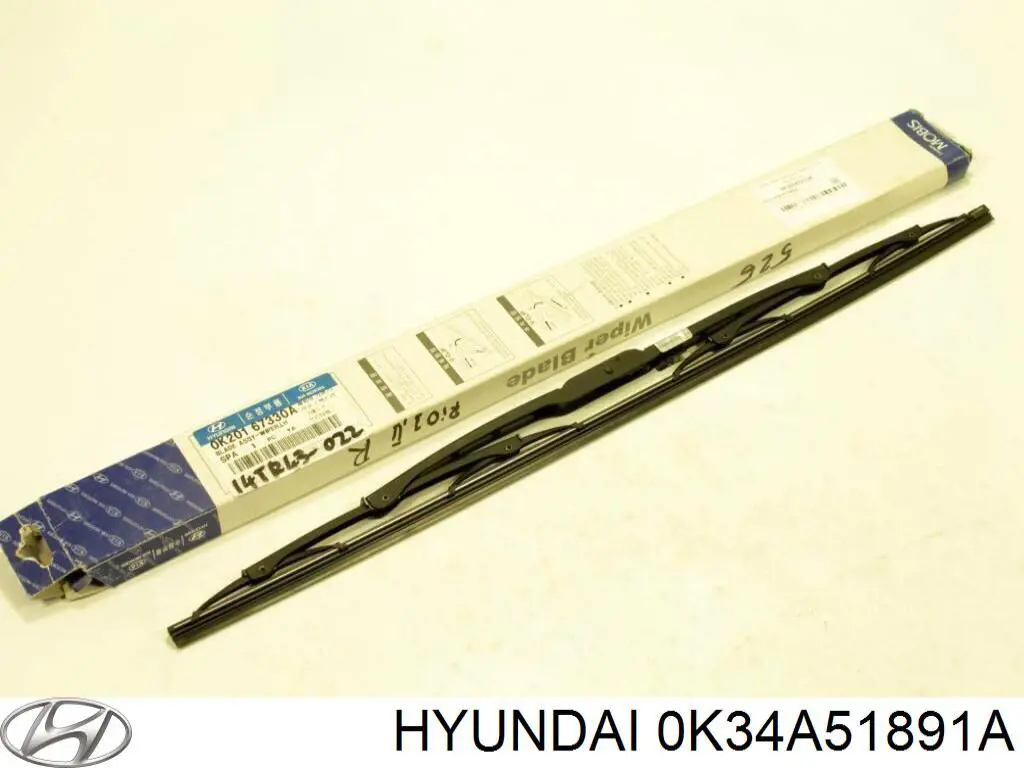 0K34A51891A Hyundai/Kia брызговик задний левый