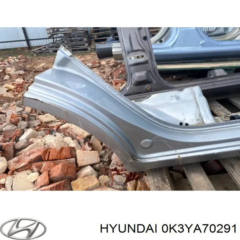 Порог внешний правый KIA Rio I хэтчбек (DC) (2000 - 2006) цена, от 510.67 USD