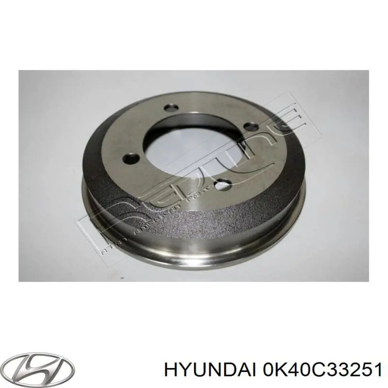 0K40C33251 Hyundai/Kia Диск тормозной передний