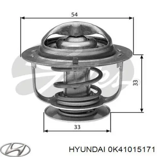 0K41015171 Hyundai/Kia термостат