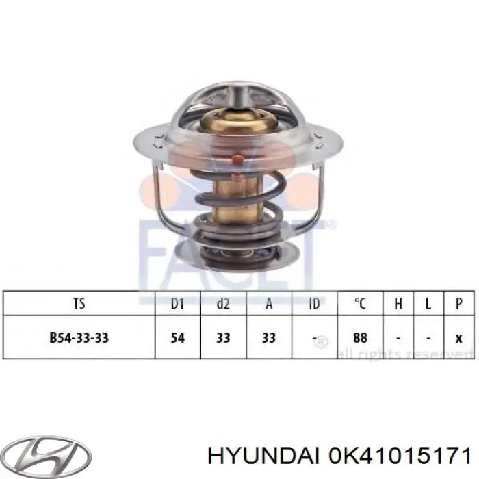 0K41015171 Hyundai/Kia