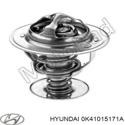 Термостат в корпусе Hyundai/Kia 0K41015171A цена, от 15.37 USD