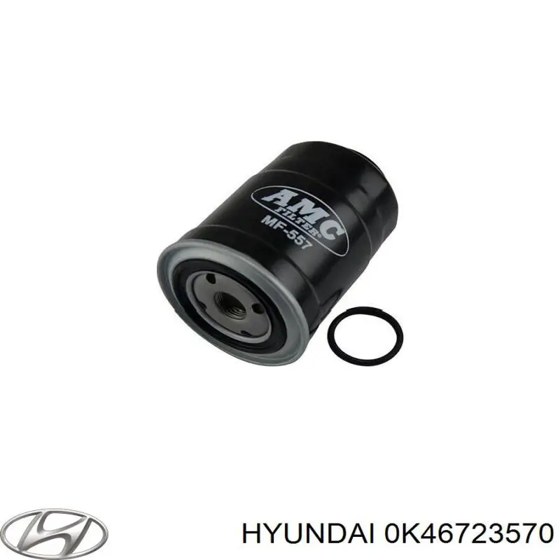 Купить 0K46723570 Hyundai/Kia Фильтр-отстойник топлива грубой очистки