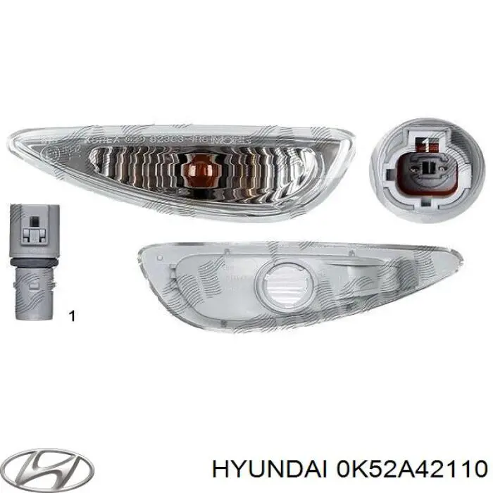 Топливный бак 0K52A42110 Hyundai/Kia