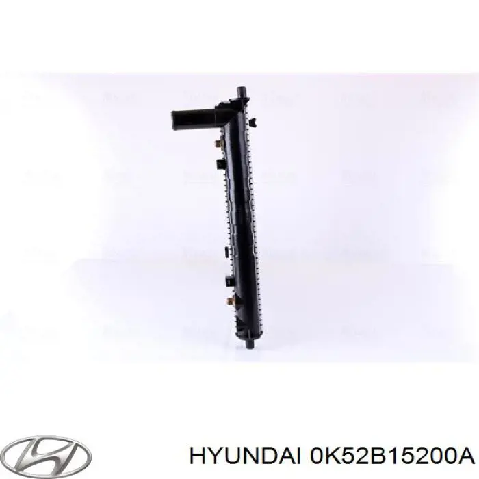 Купить 0K52B15200A Hyundai/Kia Радиатор водяной