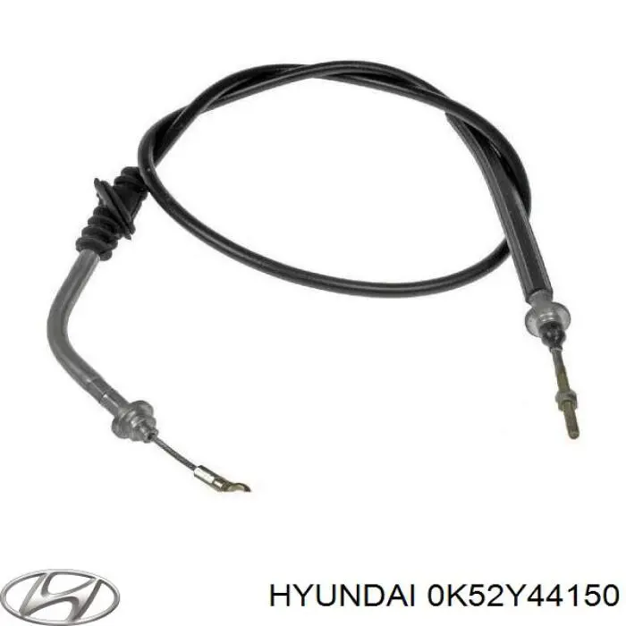 0K52Y44150 Hyundai/Kia cabo do freio de estacionamento dianteiro