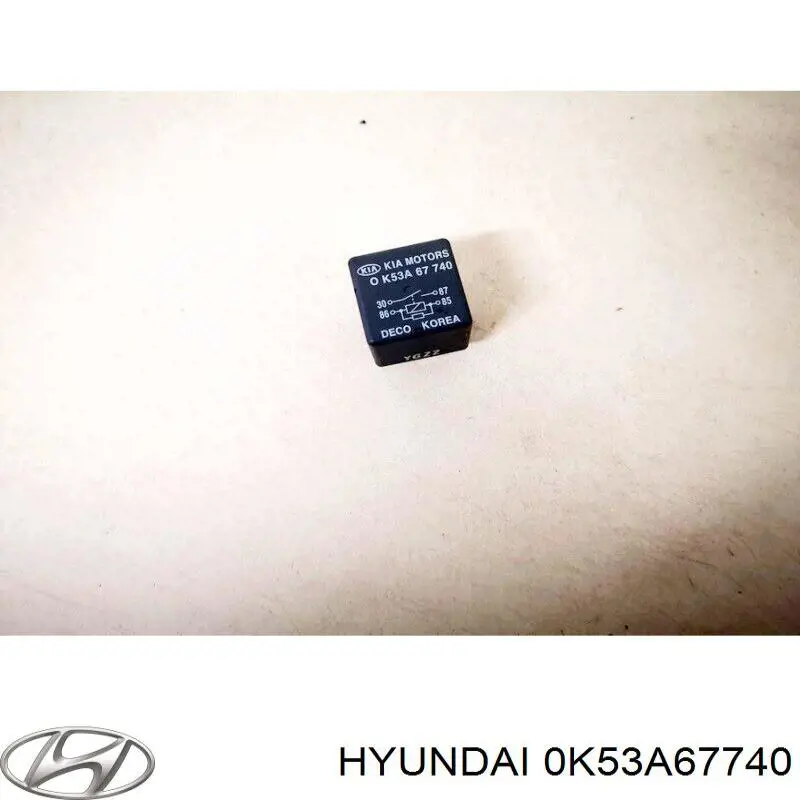 Реле указателей поворотов на Hyundai Getz 