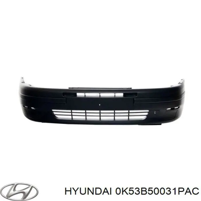 Передний бампер 0K53B50031PAC Hyundai/Kia