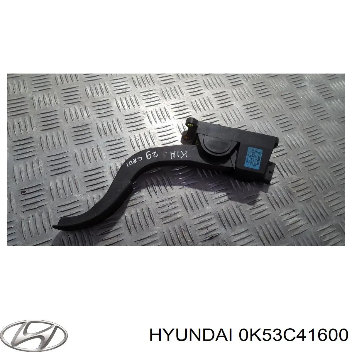 0K53C41600 Hyundai/Kia педаль газа (акселератора)