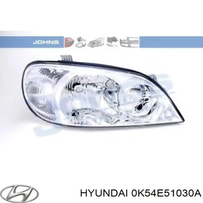 Правая блок фара Hyundai/Kia 0K54E51030A цена, от 67.71 USD