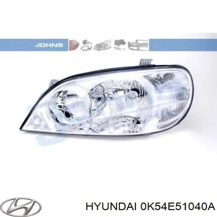Купить 0K54E51040A Hyundai/Kia Фара левая передняя