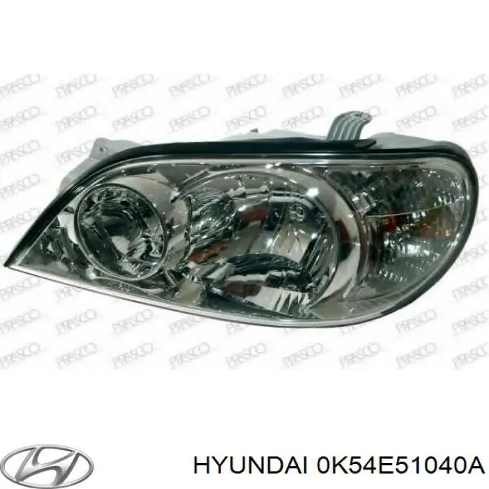 Фара левая Hyundai/Kia 0K54E51040A цена, от 151.08 USD