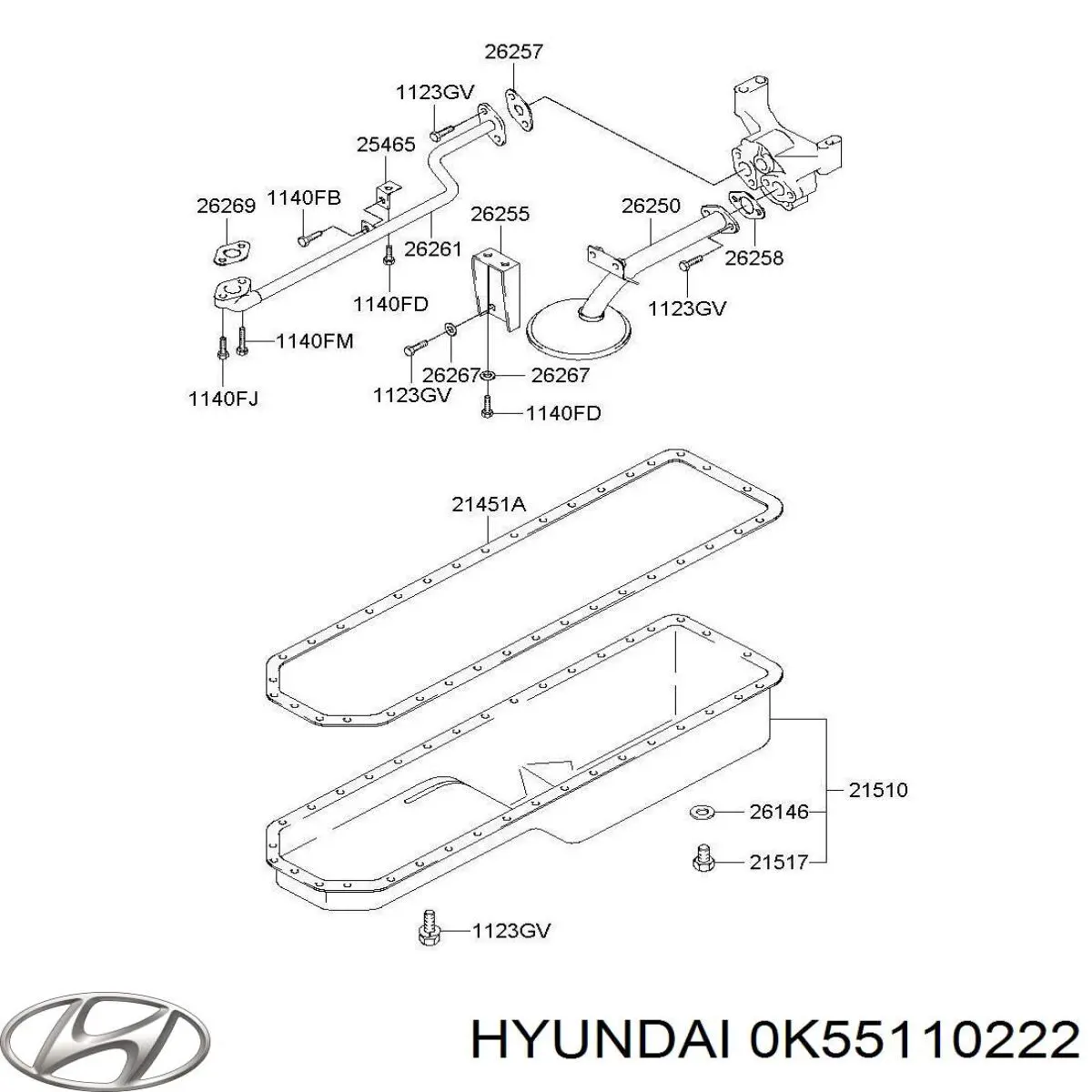  Hyundai/Kia 0K55110222 цена, от 0.93 USD