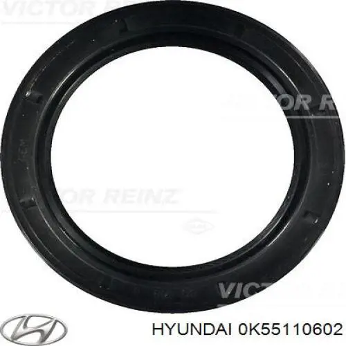 0K55110602 Hyundai/Kia Vedação dianteira de cambota de motor