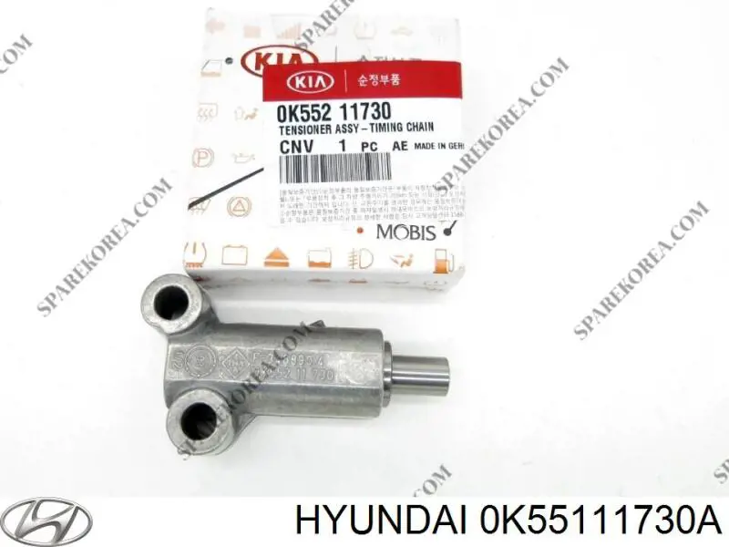 Натяжитель цепи ГРМ Hyundai/Kia 0K55111730A цена, от 46.47 USD
