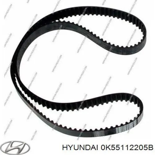 Зубчатый ремень Hyundai/Kia 0K55112205B цена, от 40.54 USD