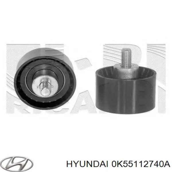 0K55112740A Hyundai/Kia ролик ремня грм паразитный