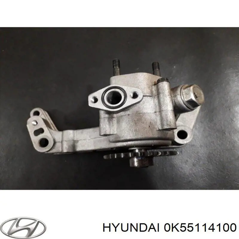 Купить 0K55114100 Hyundai/Kia Насос маслозакачивающий