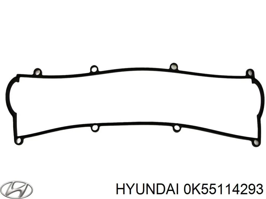 Прокладка шланга отвода масла от турбины 0K55114293 Hyundai/Kia