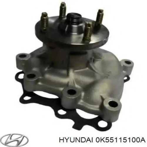 Помпа 0K55115100A Hyundai/Kia