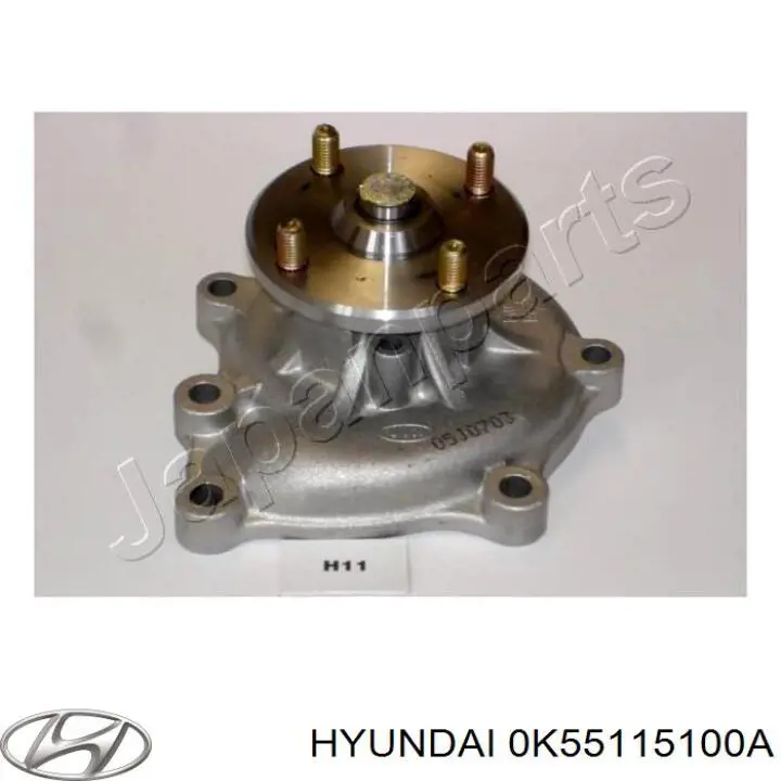 Купить 0K55115100A Hyundai/Kia Насос охлаждения