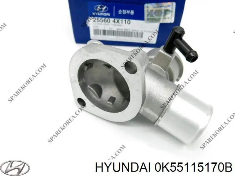 Крышка термостата Hyundai/Kia 0K55115170B цена, от 9.18 USD