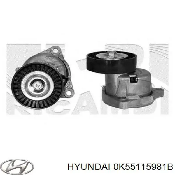 Натяжитель приводного ремня 15981B0K551 Hyundai/Kia