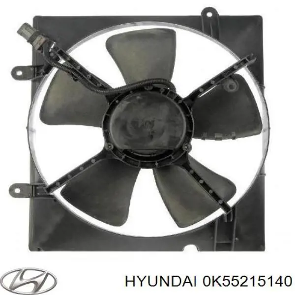 0K55215140 Hyundai/Kia Рамка вентилятора