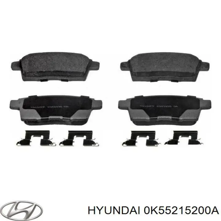 Радиатор 0K55215200A Hyundai/Kia