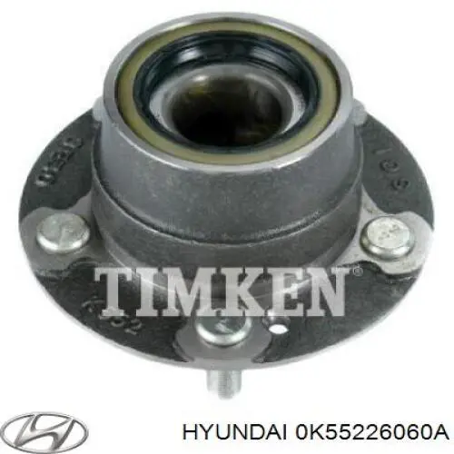 Купить 0K55226060A Hyundai/Kia Задняя шпиндель
