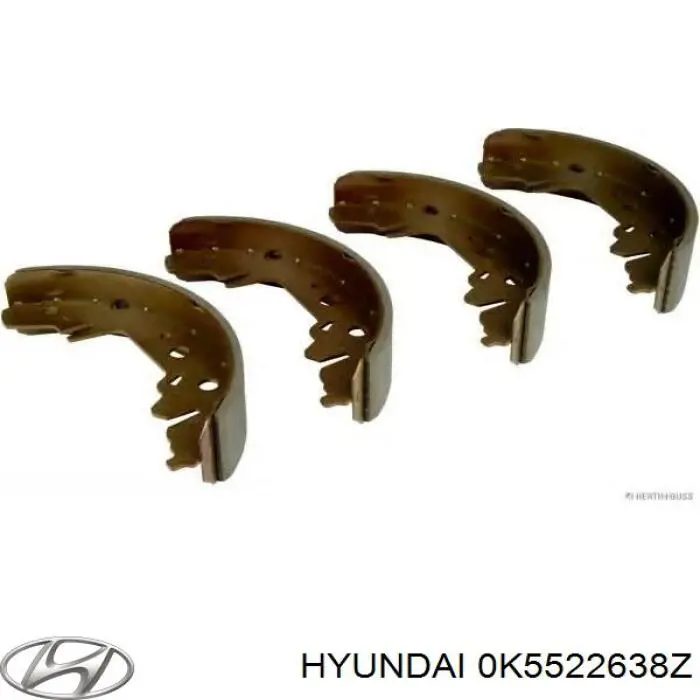 Тормоза рабочие задние ножные и тормозные барабаны Hyundai/Kia 0K5522638Z цена, от 20.68 USD