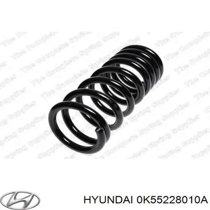 0K55228010A Hyundai/Kia Пружина подвески задняя