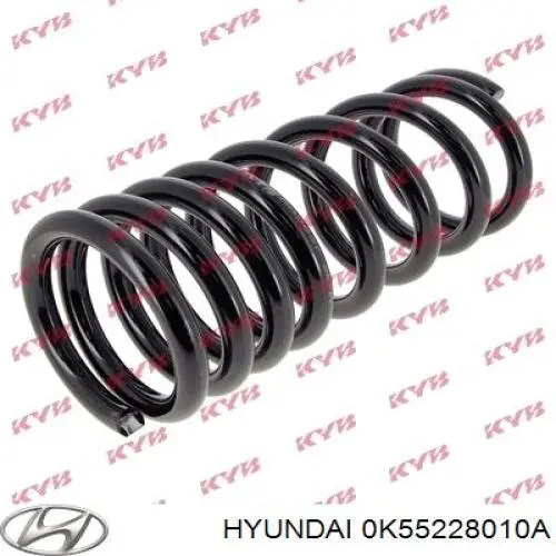 Пружина амортизатора Hyundai/Kia 0K55228010A цена, от 69.75 USD