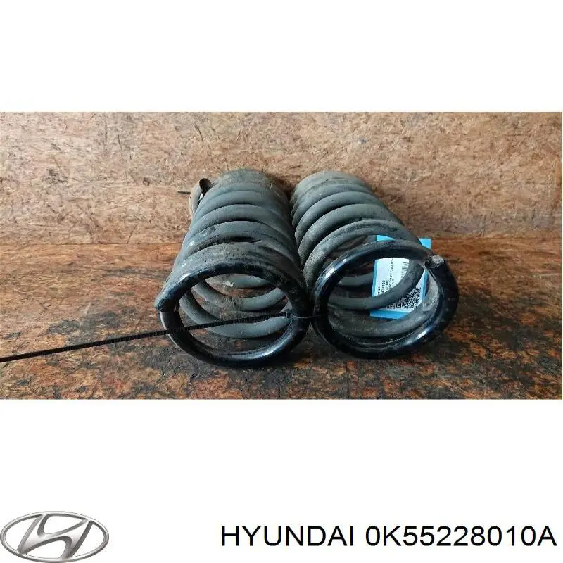 Купить 0K55228010A Hyundai/Kia Пружина подвески
