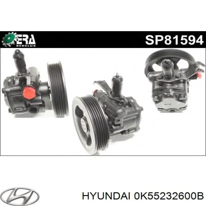 Насос гидроусилителя руля Hyundai/Kia 0K55232600