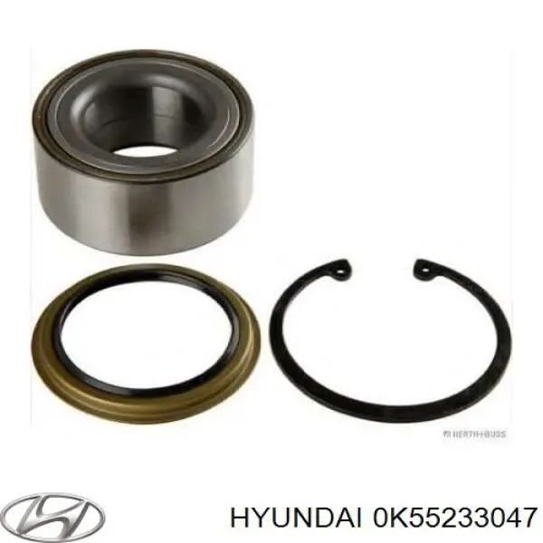 Купить 0K55233047 Hyundai/Kia Подшипник передней ступицы