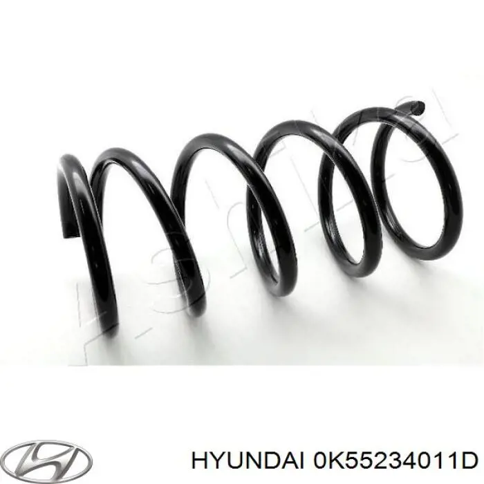 0K55234011D Hyundai/Kia пружина передняя