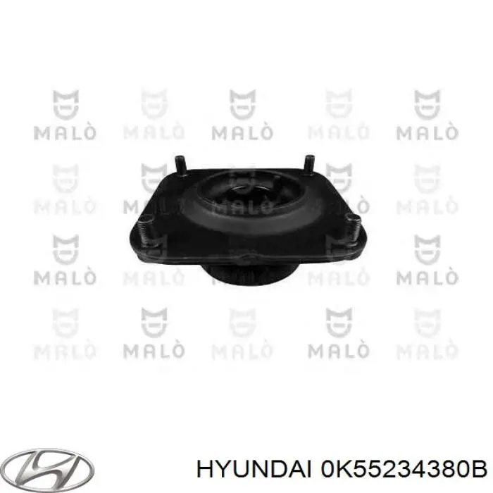 Опора стойки амортизатора переднего Hyundai/Kia 0K55234380B цена, от 30.84 USD