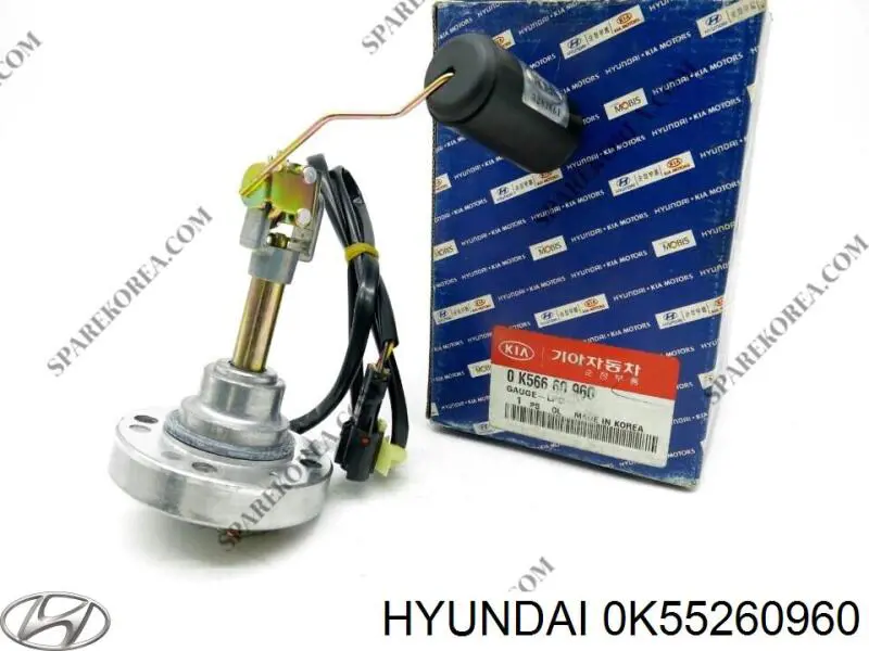 Датчик уровня топлива в бензобаке Hyundai/Kia Q0K55260960A цена, от 69.08 USD