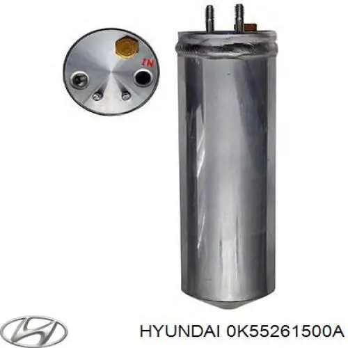Ресивер-осушитель кондиционера Hyundai/Kia 0K55261500A