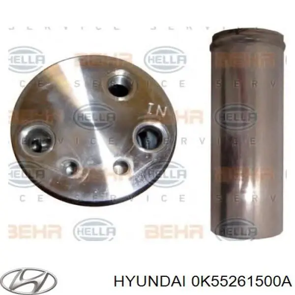 Осушитель кондиционера Hyundai/Kia 0K55261500A цена, от 17.32 USD