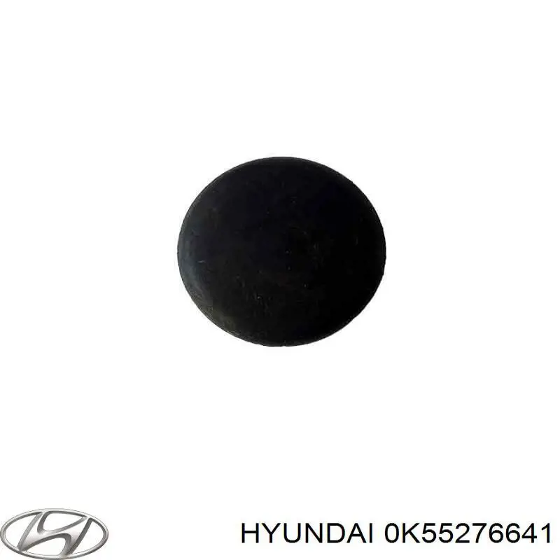 Заглушка гайки крепления поводка переднего дворника 0K55276641 Hyundai/Kia