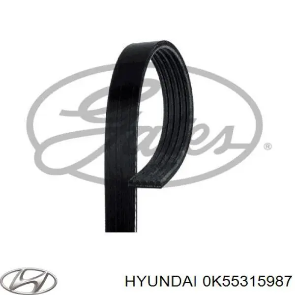 Купить 0K55315987 Hyundai/Kia Ремень генератора