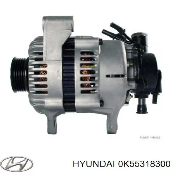 Генератор 0K55318300 Hyundai/Kia