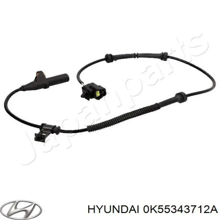 Датчик АБС (ABS) задний 0K55343712A Hyundai/Kia