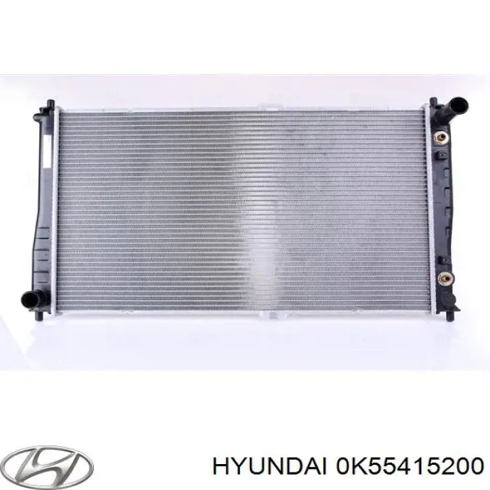 0K55415200 Hyundai/Kia радиатор