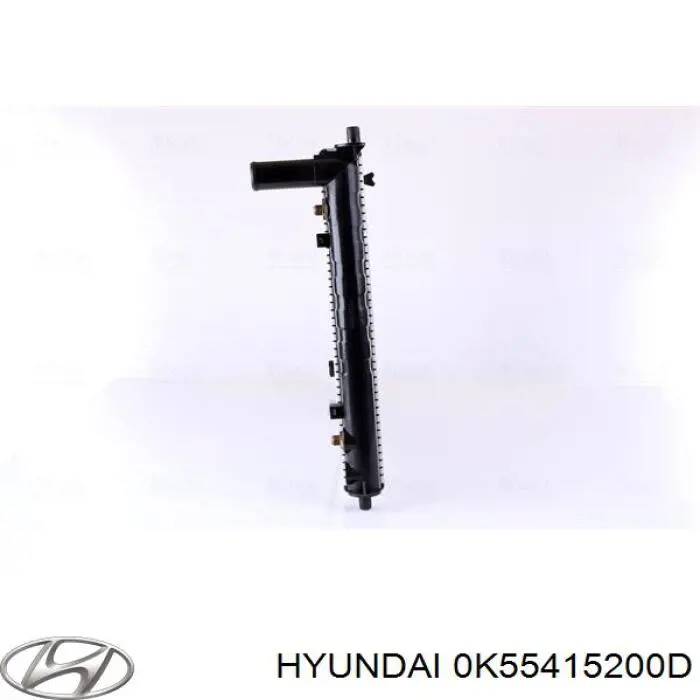 Радиатор охлаждения Hyundai/Kia 0K55415200D