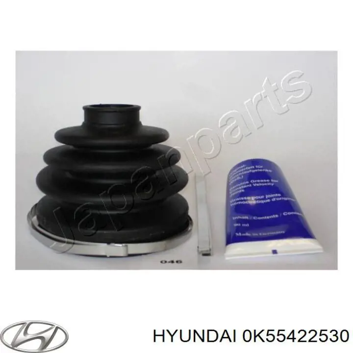 Купить 0K55422530 Hyundai/Kia Пыльник гранаты наружный, передний
